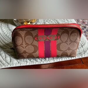Coach Makeup or Pencil Bag